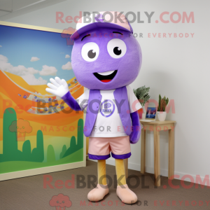 Lavender Candy mascot...
