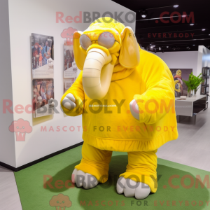 Citrongul Mammoth maskot...