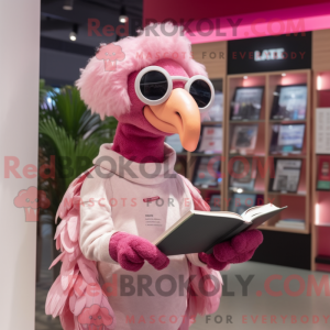 Pink Dodo Bird mascot...