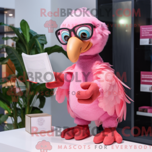 Pink Dodo Bird mascot...