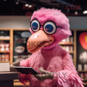Pink Dodo Bird mascot...