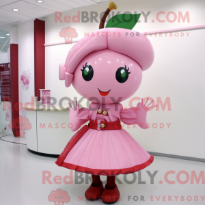 Rosa kirsebær máscara de...