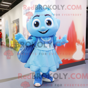 Sky Blue Armbånd maskot...