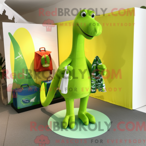 Limegroen Diplodocus...
