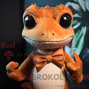 Rust Geckos mascot costume...