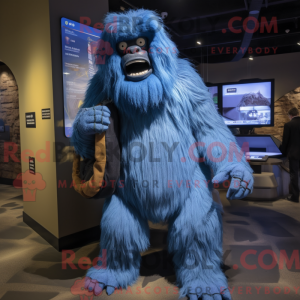 Blauwe Sasquatch...