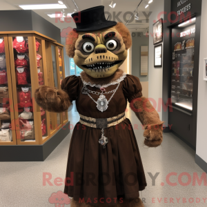 Brown Graveyard mascot...