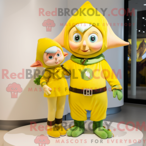 Lemon Yellow Elf maskot...