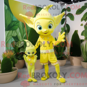 Lemon Yellow Elf maskot...