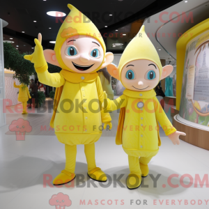 Lemon Yellow Elf maskot...