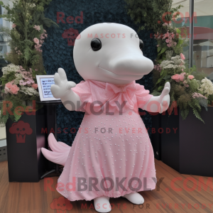 Pink Pukkelhval maskot...