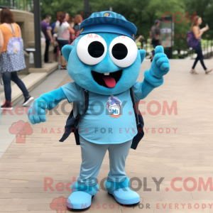 Turquoise Momentum mascot...