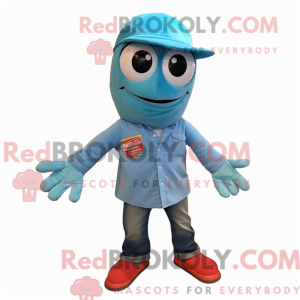 Turquoise Momentum mascot...