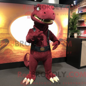 Maroon Komodo Dragon...