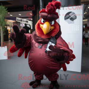 Costume mascotte de coq...