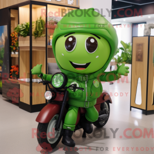 Postava maskota Green Plum...