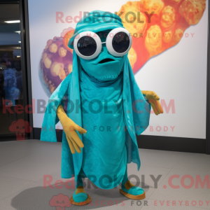 Turquoise Fried Calamari...