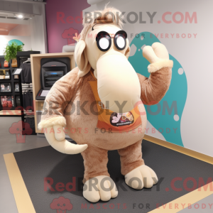 Disfraz de mascota mamut...