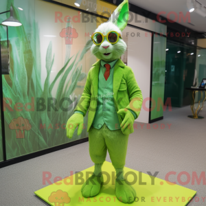 Lime Green Wild Rabbit...