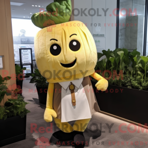 Yellow Turnip mascot...