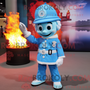 Sky Blue Fire Fighter...