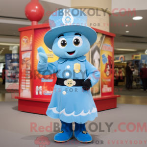 Sky Blue Fire Fighter...