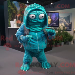 Turkis trilobite maskot...