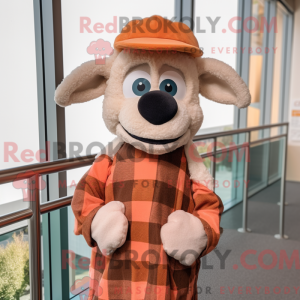 Peach Ram mascot costume...
