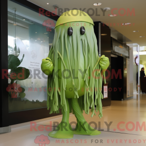 Olive Jellyfish mascot...