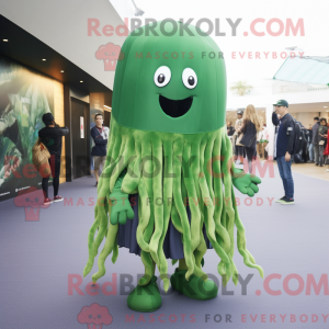 Olive Jellyfish mascot...