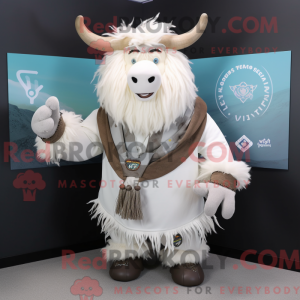 Costume mascotte de Yak...