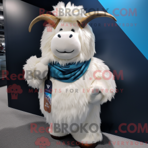 Costume mascotte de Yak...