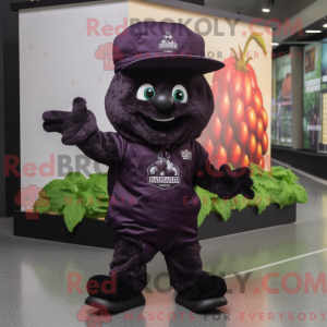 Black Raspberry mascot...