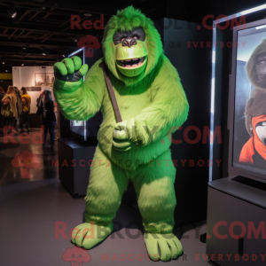 Groene gorilla...