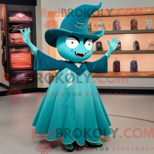 Teal Ray Maskottchen Kostüm...