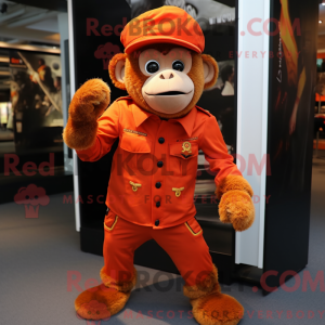 Figura de máscara de macaco...