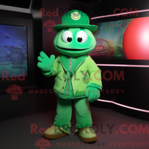 Maskotkostymefigur Green...