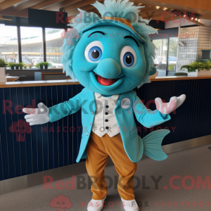 Turquoise Fish And Chips...