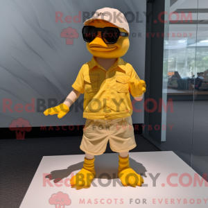 Maskottchenkostüm Yellow...