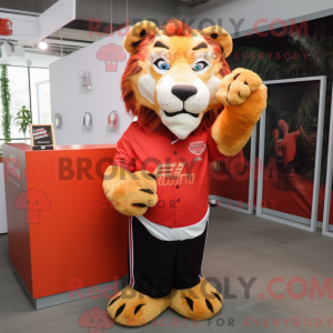 Red Saber-Toothed Tiger...