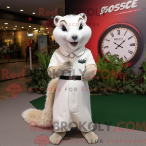 White Mongoose mascot...