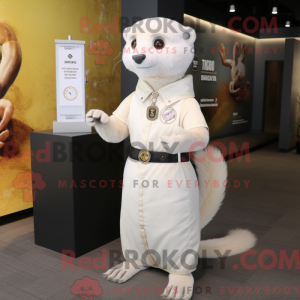 White Mongoose mascot...