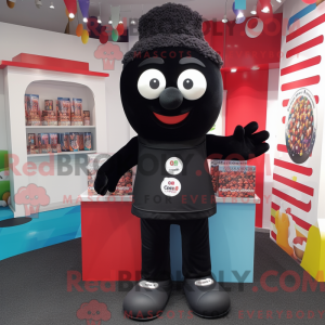Maskottchenkostüm Black...
