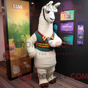Llama mascot costume...