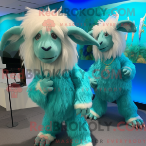 Turquoise Angora Goat...