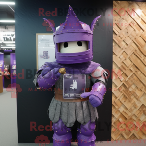 Purple Medieval Knight...