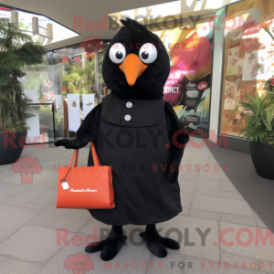 Blackbird mascot costume...