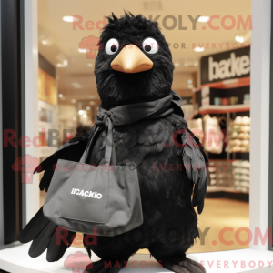 Blackbird mascot costume...