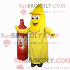 Botella de ketchup de color...