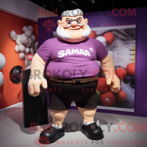 Strongman mascot costume...